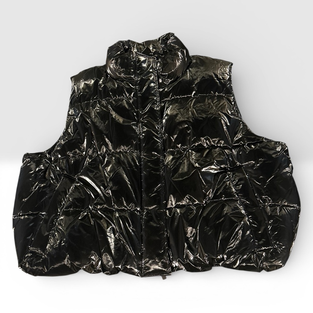 NWT HIGH SHINE MARSHMALLOW PUFFER VEST BY PINK Size XXL